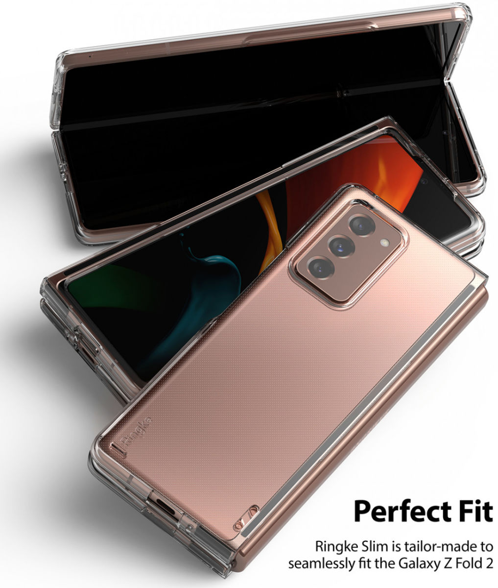 Ringke Slim Samsung Galaxy Z Fold 2 Hoesje Transparant afbeelding 3