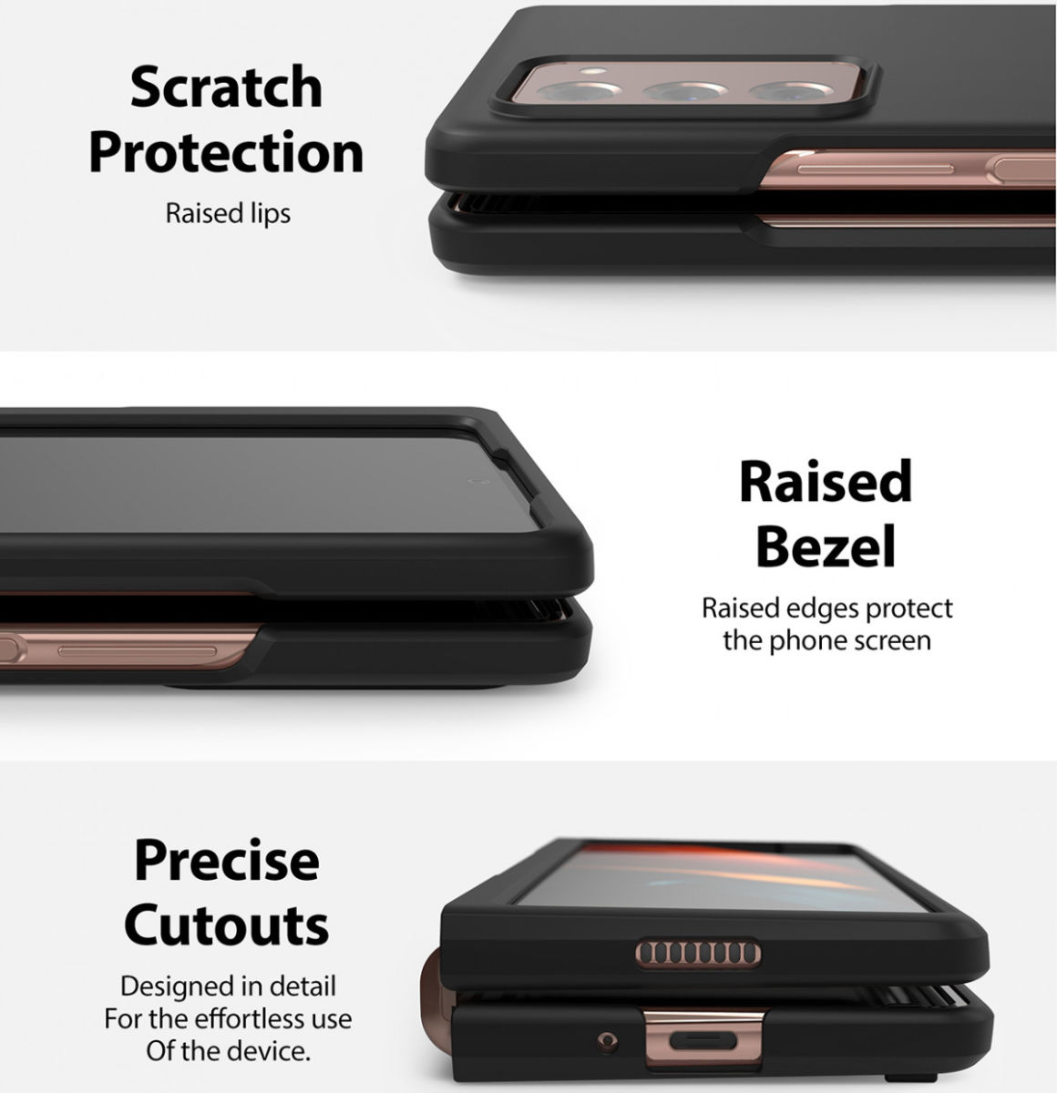 Ringke Slim Samsung Galaxy Z Fold 2 Hoesje Transparant afbeelding 2