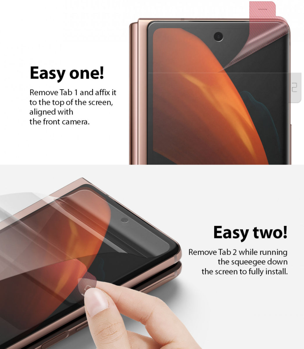 Ringke ID Samsung Galaxy Z Fold 2 Screen Protector afbeelding 12