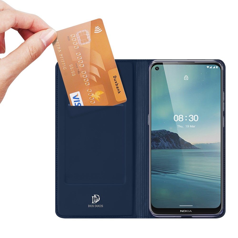 Dux Ducis Skin Pro Series Nokia 3.4 Hoesje Blauw afbeelding 5