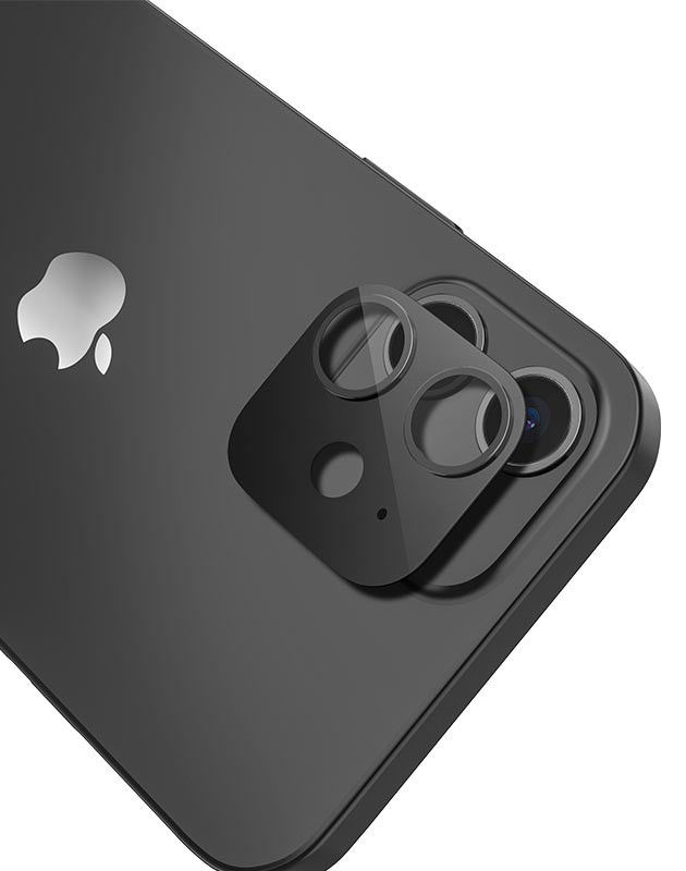 Hoco Tempered Glass Apple iPhone 12 Mini Camera Lens Protector afbeelding 4