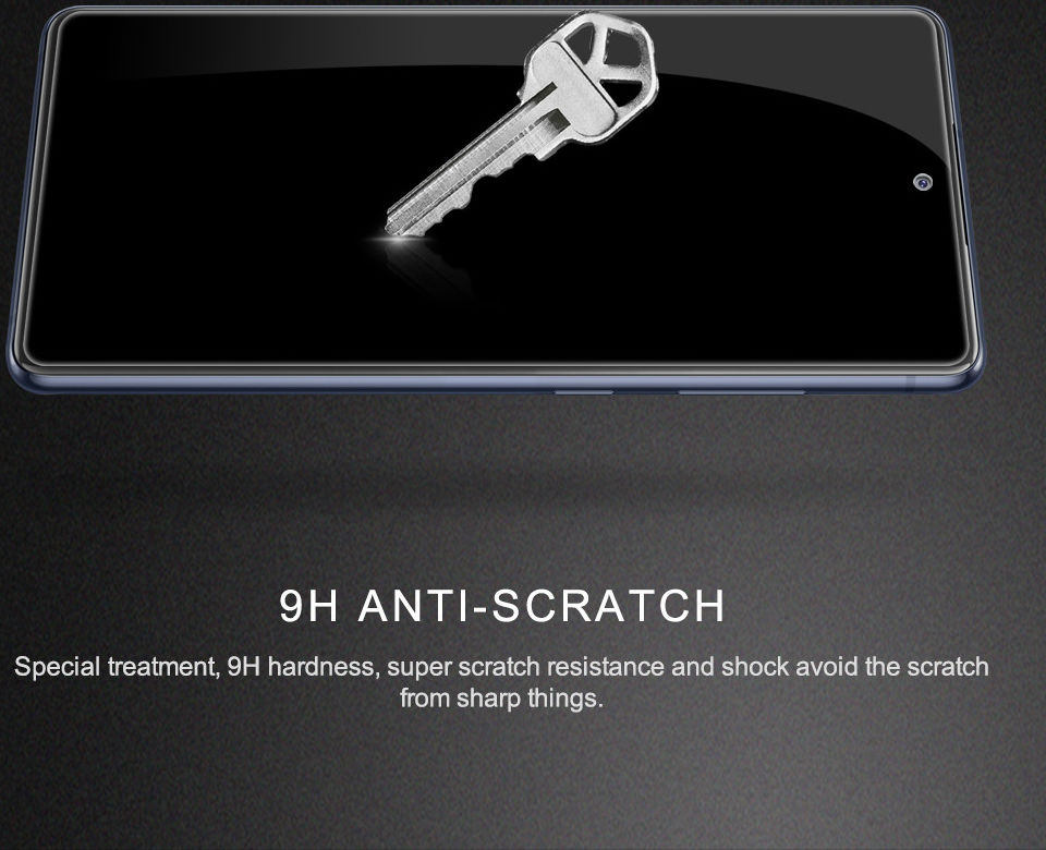 Samsung Galaxy S20 FE Nillkin Tempered Glass Screen Protector Zwart afbeelding 12