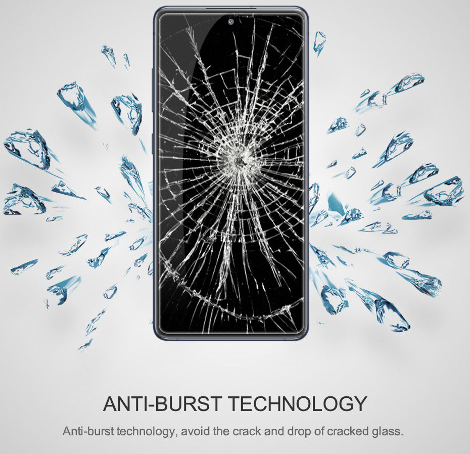 Samsung Galaxy S20 FE Nillkin Tempered Glass Screen Protector Zwart afbeelding 13