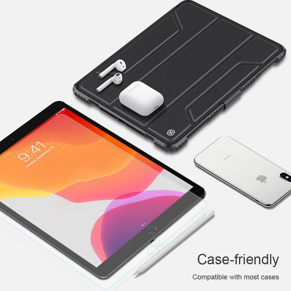 Apple iPad 10.2 (2019/2020/2021) 0.3mm Tempered Glass Screenprotector afbeelding 13