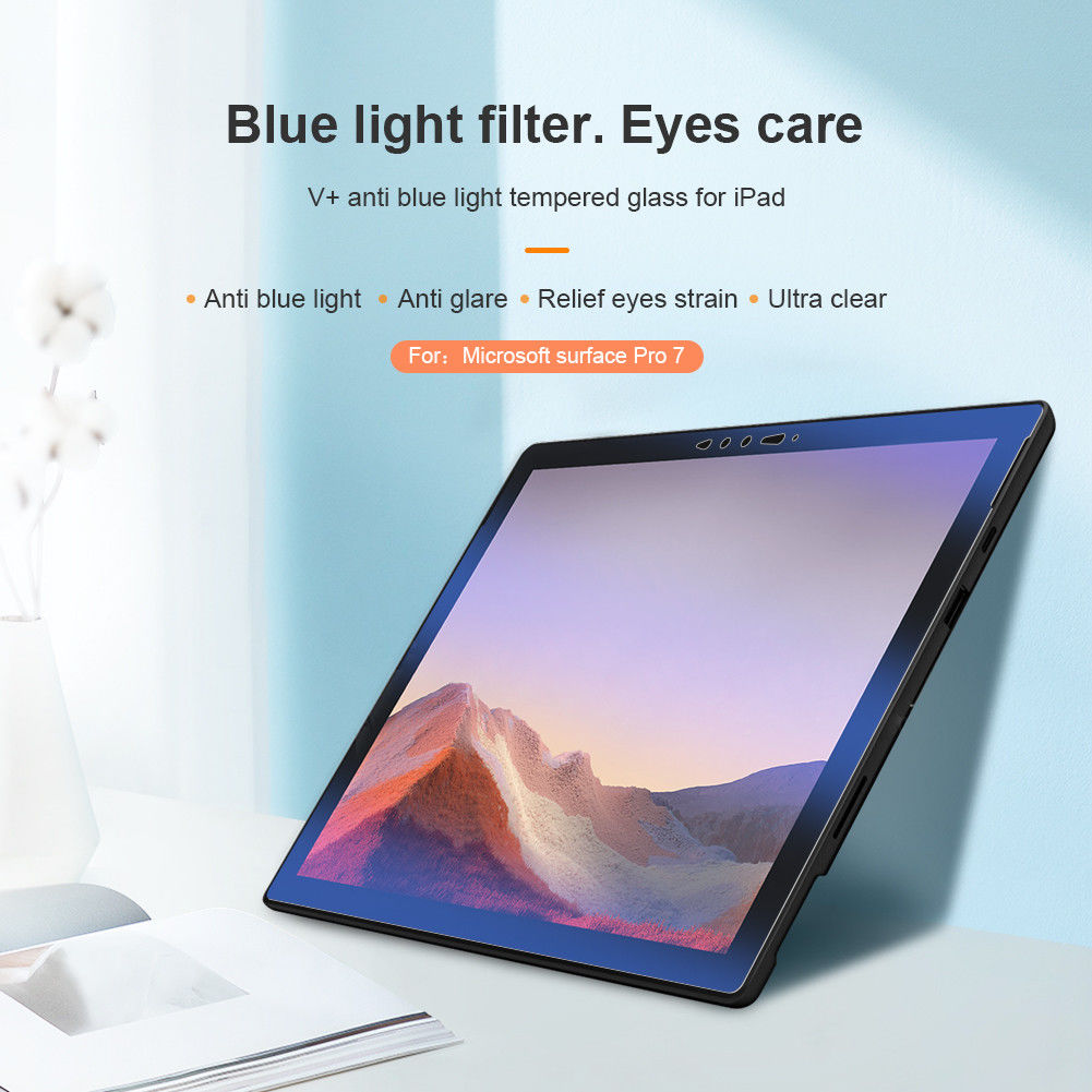 Microsoft Surface Pro 4/5/6/7 Anti-Blue Light Tempered Glass afbeelding 6