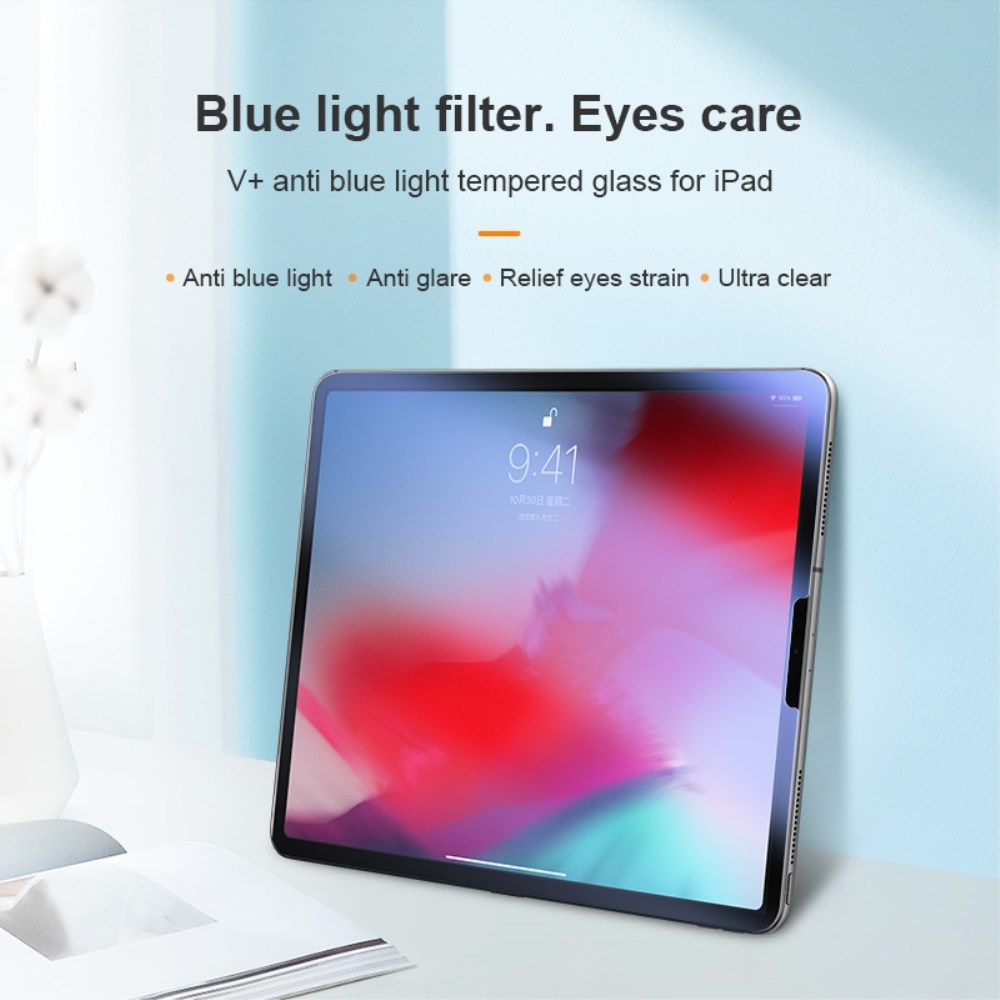 iPad Pro 11 / Air 2020/2022 Anti-Bluelight Screenprotector afbeelding 3