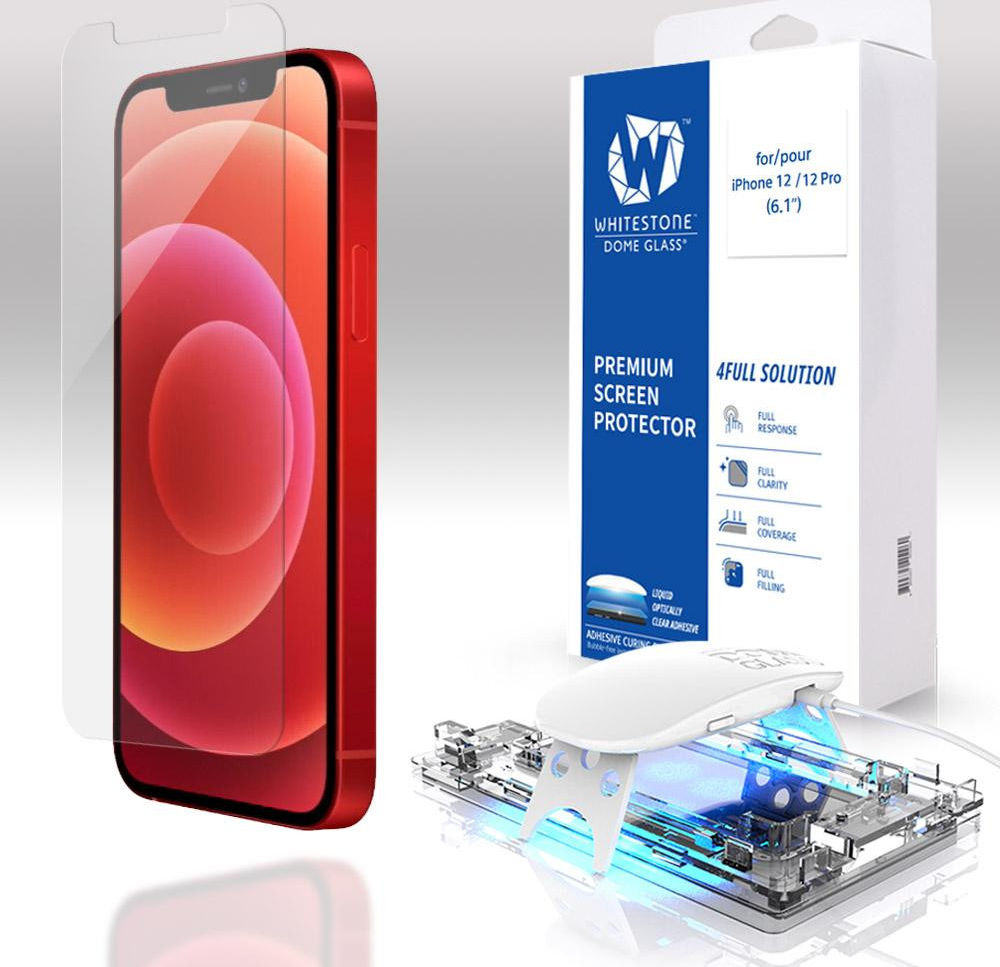 Whitestone Dome Glass Apple iPhone 12 / 12 Pro Screen Protector afbeelding 1