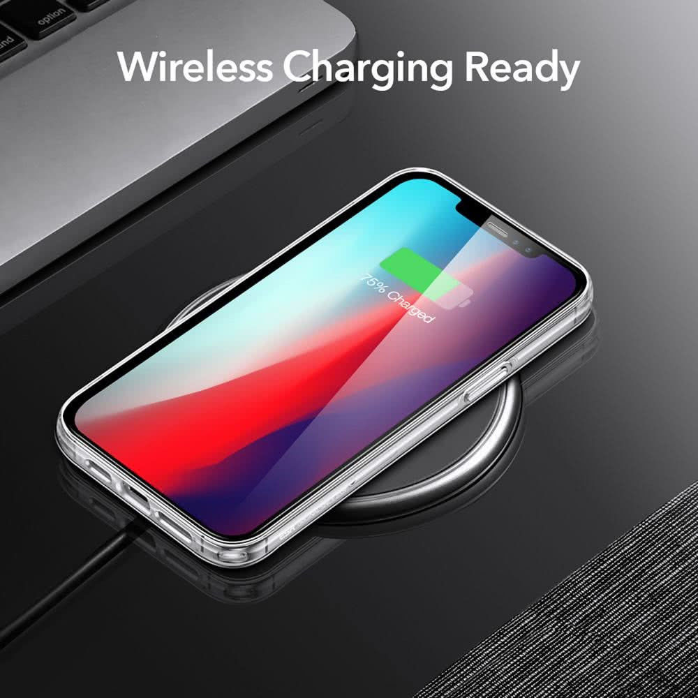 ESR Ice Shield Apple iPhone 12/12 Pro Hoesje Hybrid Glass Transparant afbeelding 3