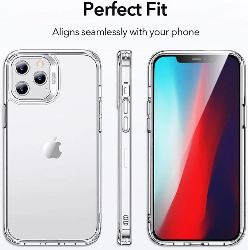 ESR Classic Hybrid Apple iPhone 12 / 12 Pro Hoesje Transparant afbeelding 10