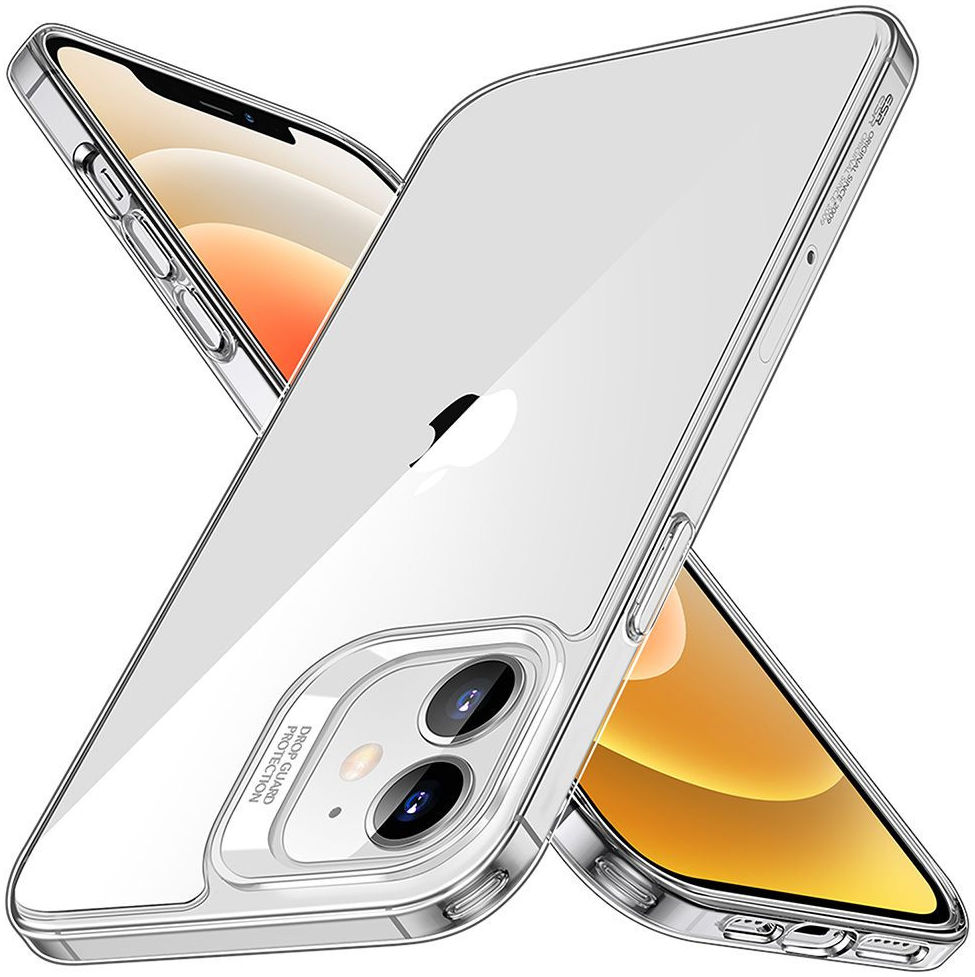 ESR Classic Hybrid Apple iPhone 12 Mini Hoesje Transparant afbeelding 4