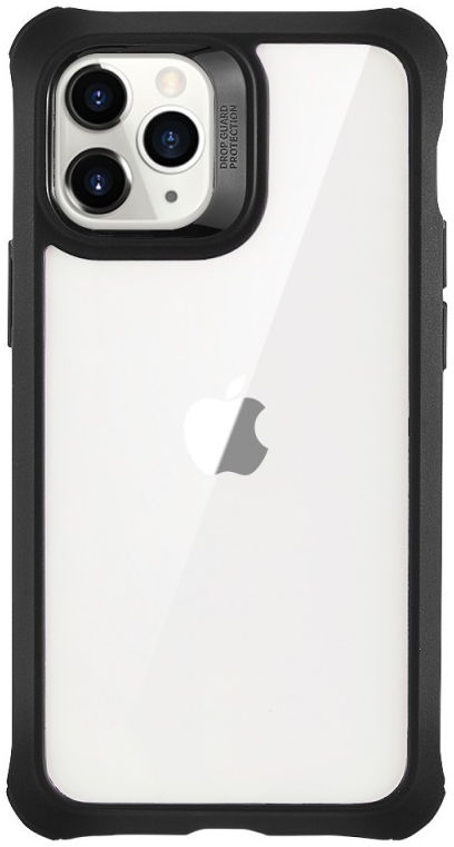 ESR Alliance Tough Apple iPhone 12 / 12 Pro Hoesje Transparant Zwart afbeelding 2