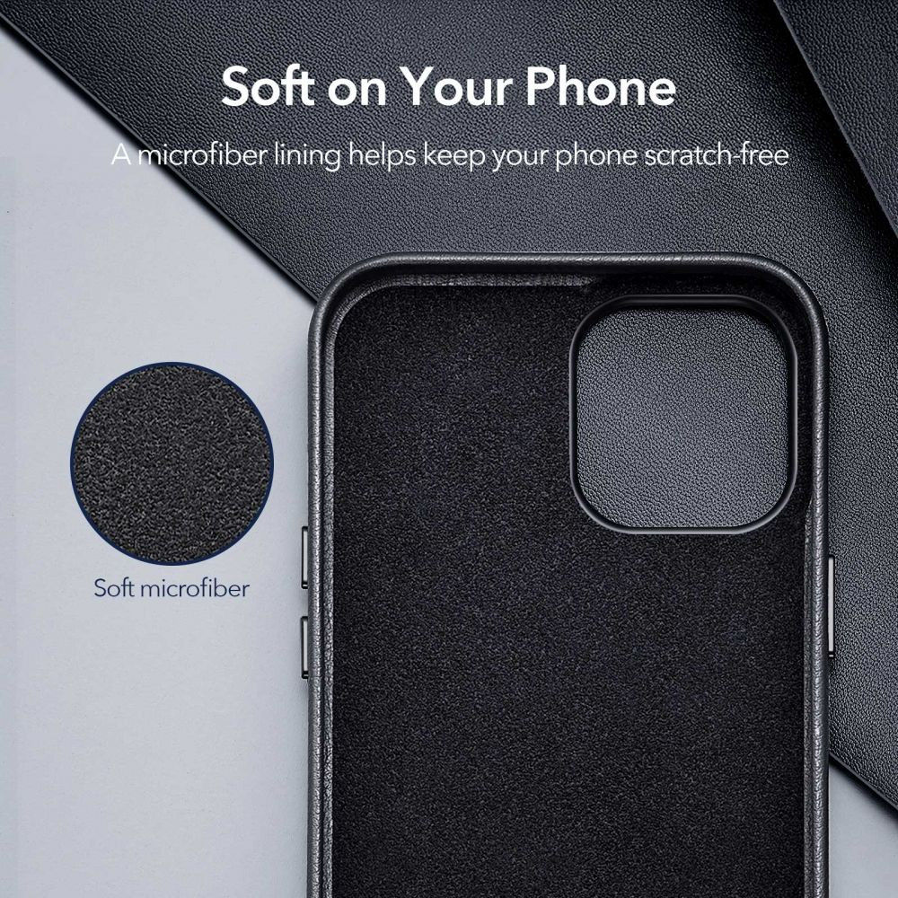 ESR Metro Premium Apple iPhone 12 Mini Hoesje Zwart afbeelding 7