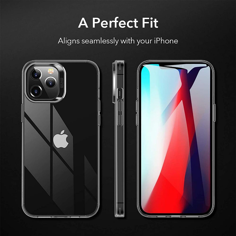 ESR Project Zero Apple iPhone 12 / 12 Pro Hoesje Dun TPU Transparant afbeelding 6