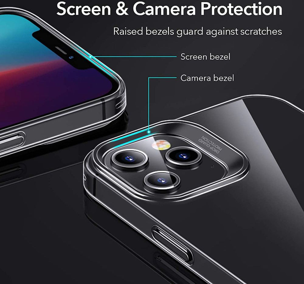 ESR Project Zero Apple iPhone 12 / 12 Pro Hoesje Dun TPU Transparant afbeelding 11