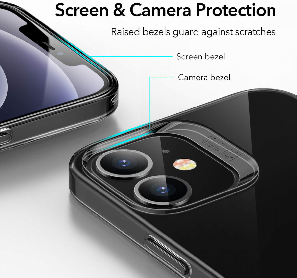 ESR Air Shield Boost iPhone 12 / 12 Pro Hoesje Kickstand Transparant
