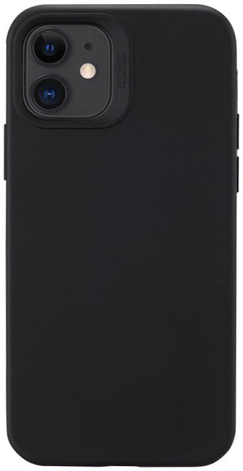 ESR Cloud Apple iPhone 12 Mini Hoesje Siliconen Back Cover Zwart afbeelding 2