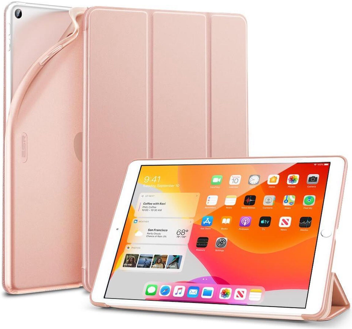 ESR Rebound Book Case Apple iPad 10.2 2019 / 2020 / 2021 Hoes Roze afbeelding 2