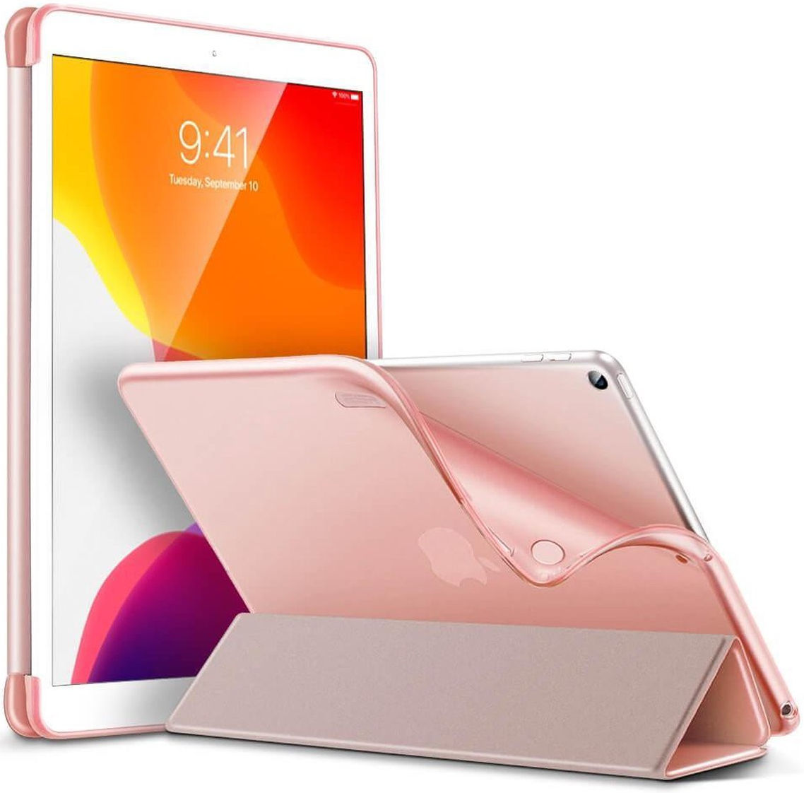 ESR Rebound Book Case Apple iPad 10.2 2019 / 2020 / 2021 Hoes Roze afbeelding 3
