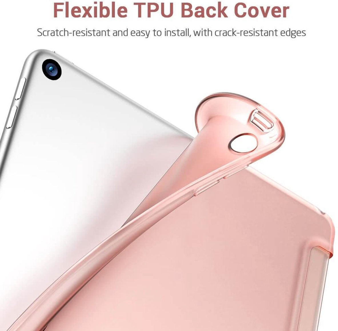 ESR Rebound Book Case Apple iPad 10.2 2019 / 2020 / 2021 Hoes Roze afbeelding 5