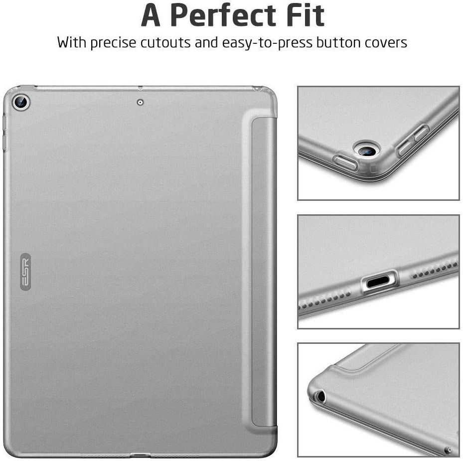 ESR Rebound Book Case Apple iPad 10.2 2019 / 2020 / 2021 Hoes Grijs afbeelding 7