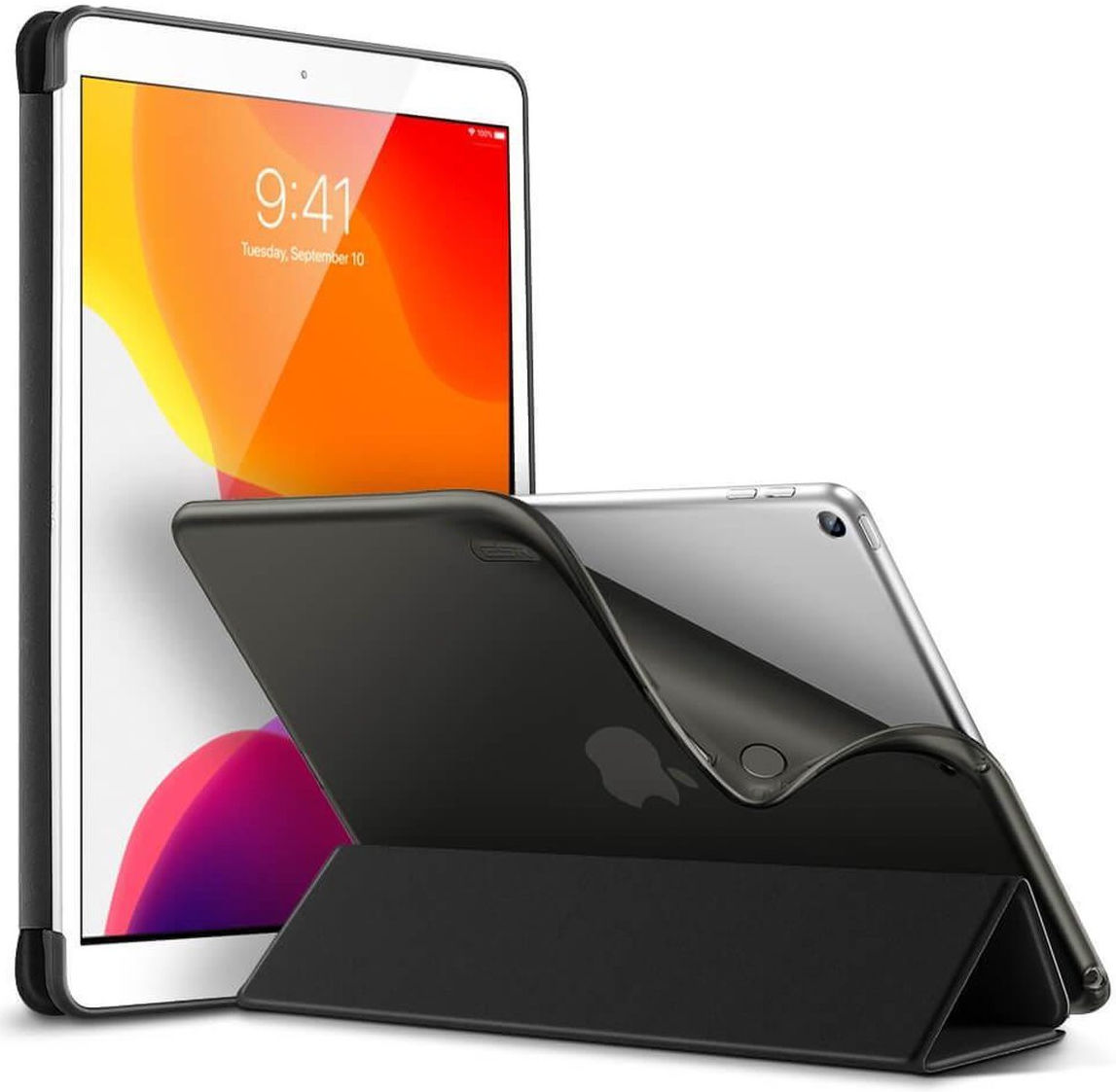 ESR Rebound Book Case Apple iPad 10.2 2019/2020/2021 Hoes Zwart afbeelding 3