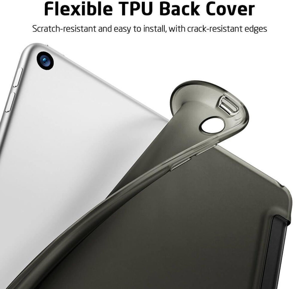 ESR Rebound Book Case Apple iPad 10.2 2019/2020/2021 Hoes Zwart afbeelding 5