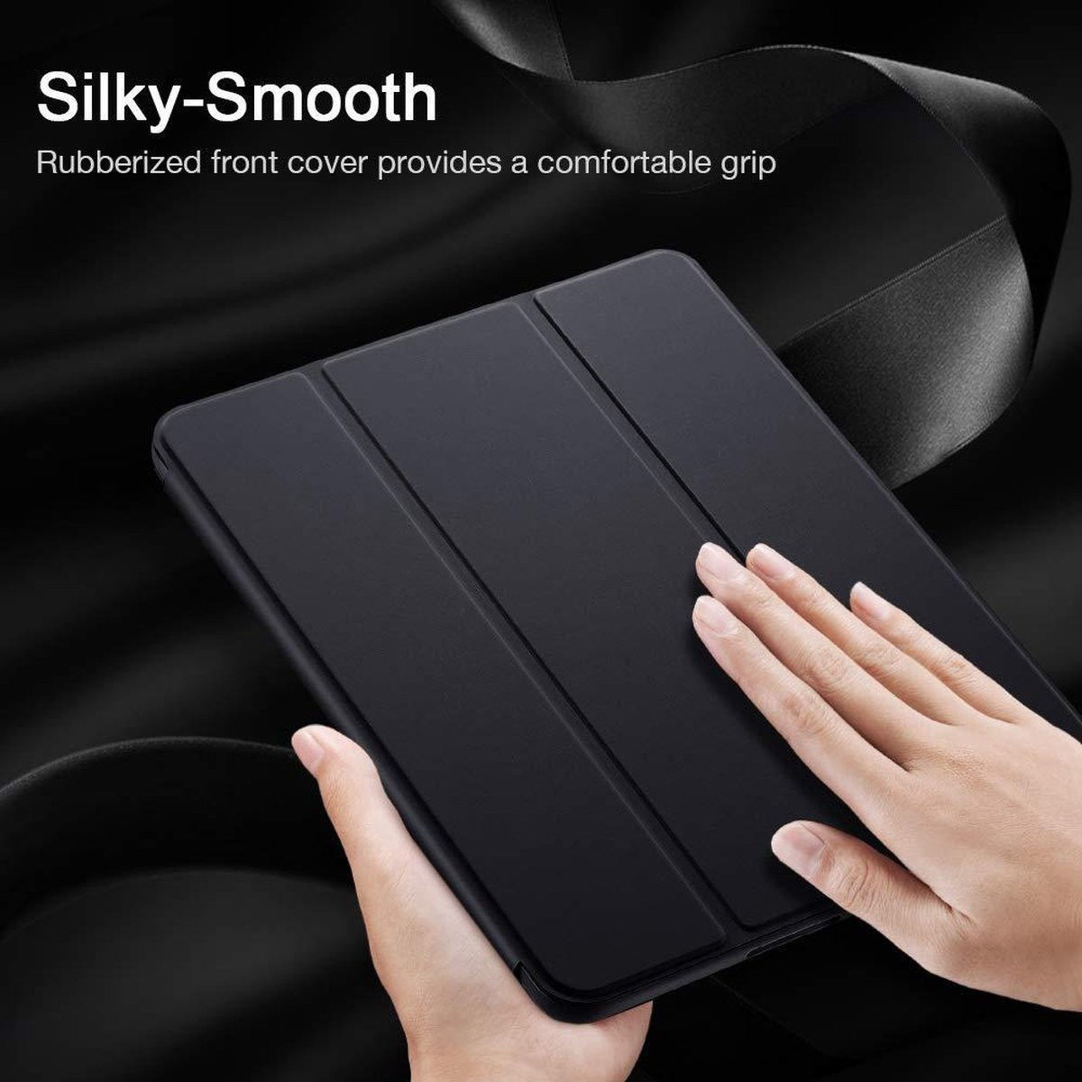 ESR Rebound Pencil Book Case Apple iPad 10.2 2019 / 2020 Hoes Zwart afbeelding 11