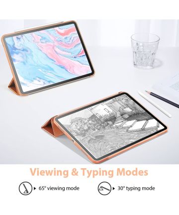 Apple iPad Air 4 (2020) tablet case gray ESR Rebound Slim AllForMobile