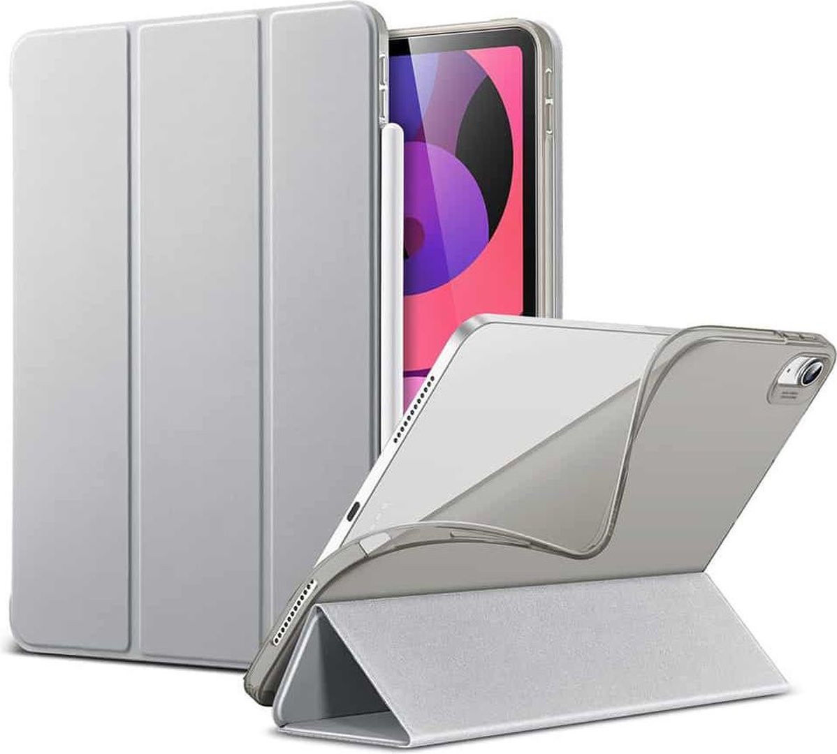 ESR Rebound iPad Air 2020 / 2022 Hoes Tri-Fold Book Case Grijs afbeelding 2