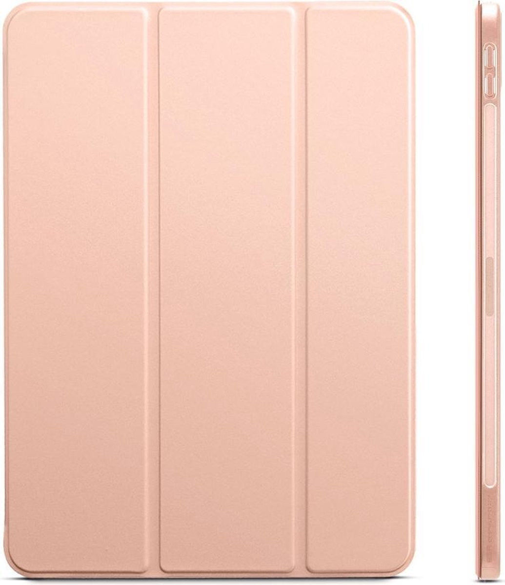 ESR Rebound iPad Air 2020 / 2022 Hoes Tri-Fold Book Case Rose Gold afbeelding 3