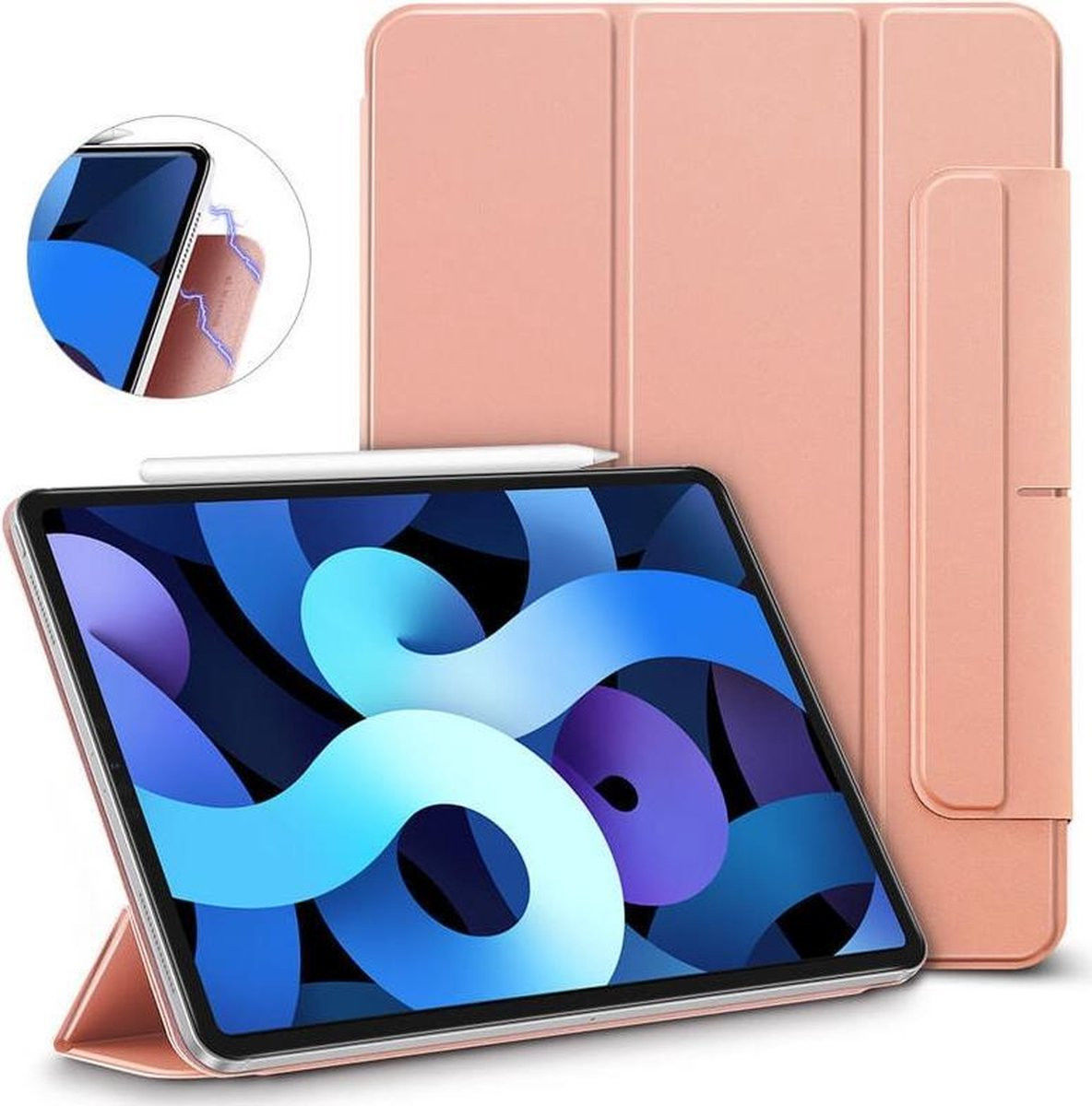 ESR Rebound Apple iPad Air 2020 / 2022 Hoes TriFold Roze