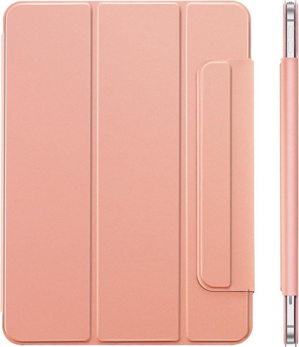 ESR Rebound Magnetic Apple iPad Air 2020 / 2022 Hoes Tri-Fold Roze afbeelding 2