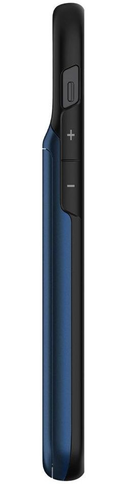 Spigen Slim Armor Kaarthouder Hoesje Apple iPhone 12 Mini Blauw afbeelding 10