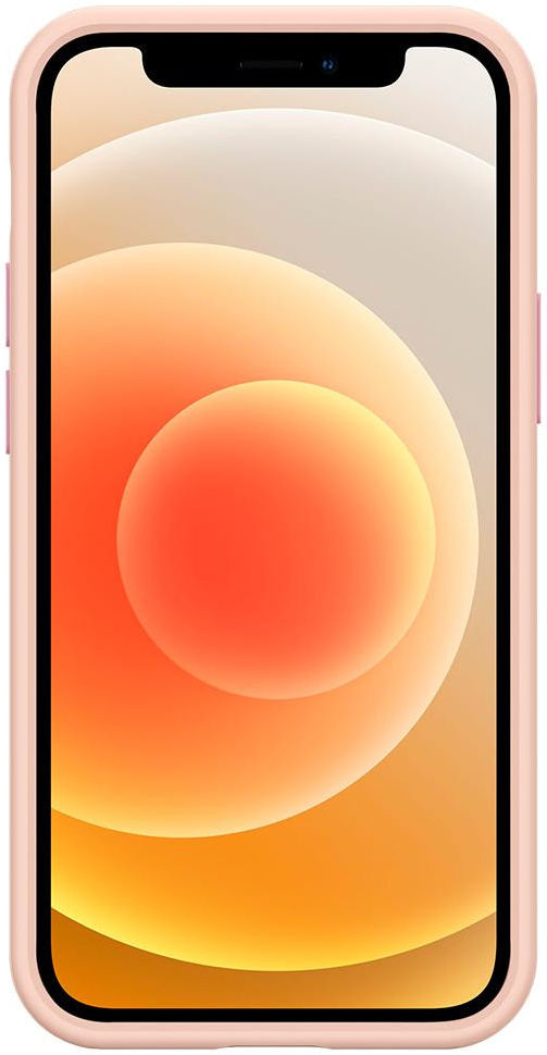 Spigen Cyrill Color Brick Apple iPhone 12 Mini Hoesje Roze afbeelding 3