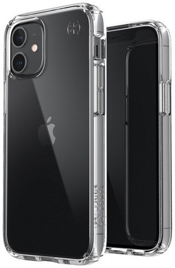 Speck Presidio Perfect Clear iPhone 12 Mini Hoesje Transparant afbeelding 1