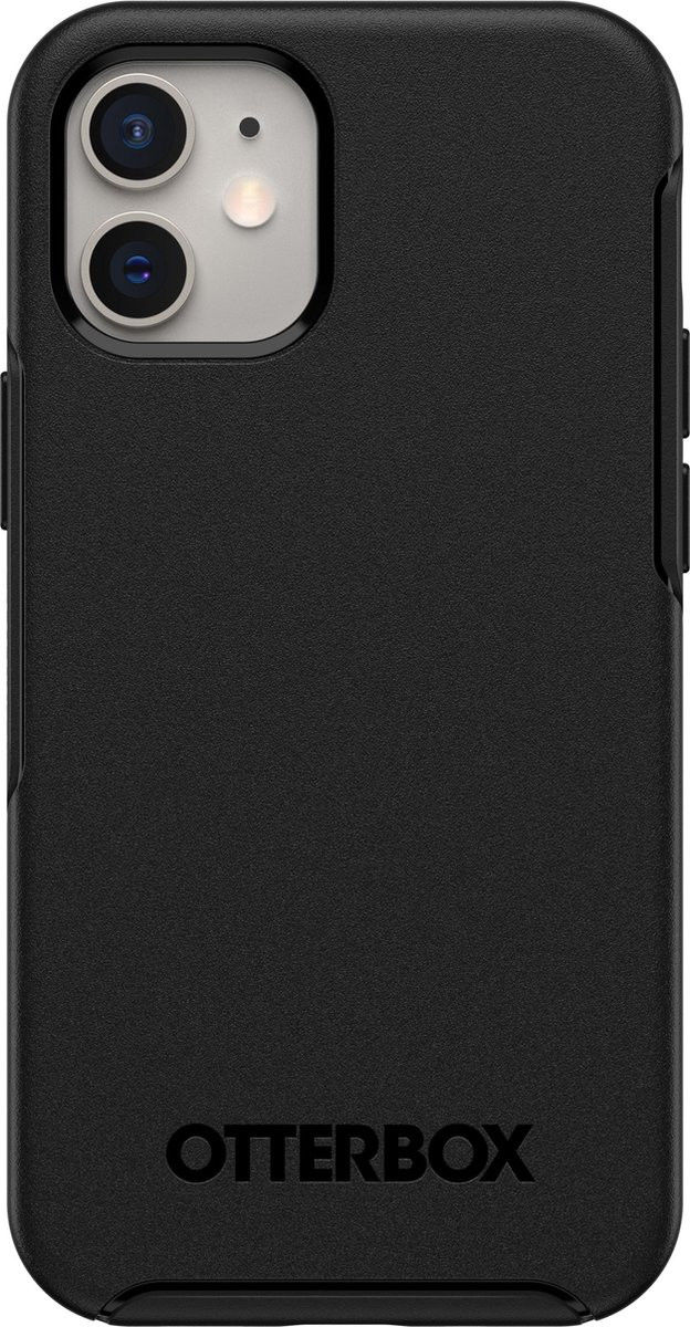 OtterBox Symmetry+ Apple iPhone 12 Mini Hoesje met MagSafe Zwart afbeelding 2