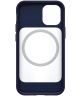 OtterBox Symmetry+ Apple iPhone 12 Mini Hoesje met MagSafe Blauw