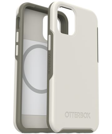 OtterBox Symmetry+ Apple iPhone 12 Mini Hoesje met MagSafe Beige Hoesjes