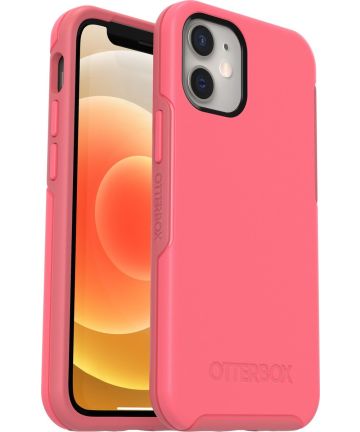 OtterBox Symmetry+ Apple iPhone 12 Mini Hoesje met MagSafe Roze Hoesjes
