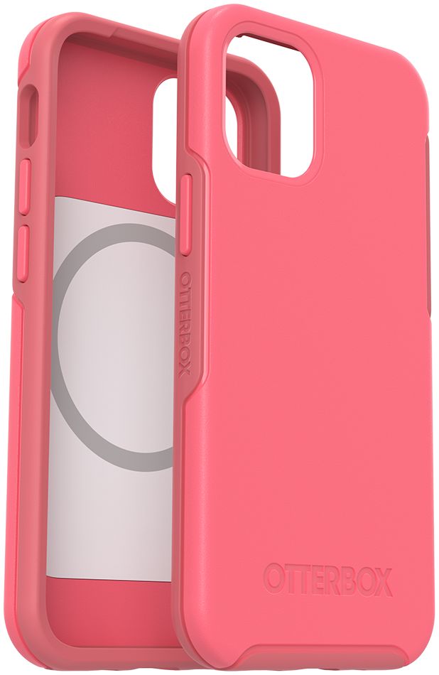 OtterBox Symmetry+ Apple iPhone 12 Mini Hoesje met MagSafe Roze afbeelding 4