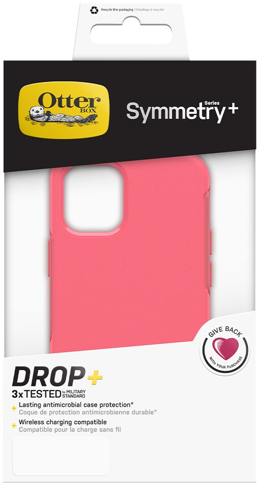 OtterBox Symmetry+ Apple iPhone 12 Mini Hoesje met MagSafe Roze afbeelding 9