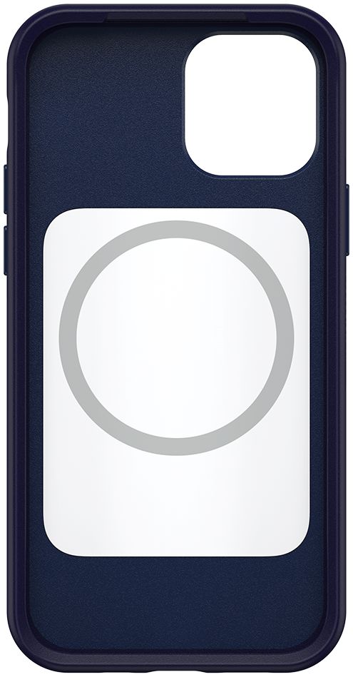 OtterBox Symmetry+ Apple iPhone 12 / 12 Pro Hoesje met MagSafe Navy afbeelding 5