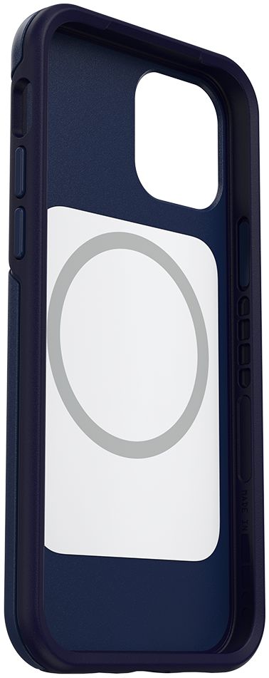 OtterBox Symmetry+ Apple iPhone 12 / 12 Pro Hoesje met MagSafe Navy afbeelding 6
