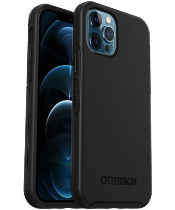 OtterBox Symmetry+ Apple iPhone 12 Pro Max Hoesje met MagSafe Zwart Hoesjes
