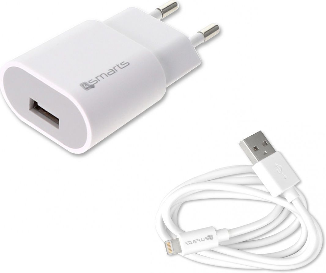 Slordig microfoon Classificatie Witte iPhone 12 Lightning Oplader (1M) | GSMpunt.nl