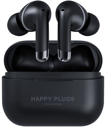 Happy Plugs Air 1 Draadloze In-Ear Oordopjes Noise Cancelling Zwart Headsets