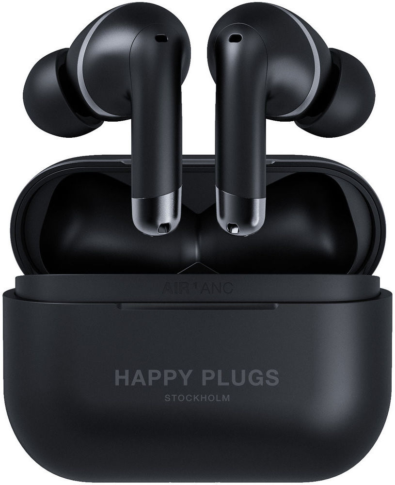Happy Plugs Air 1 Draadloze In-Ear Oordopjes Noise Cancelling Zwart afbeelding 1
