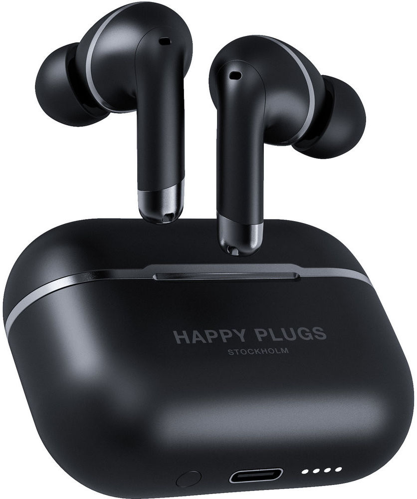 Happy Plugs Air 1 Draadloze In-Ear Oordopjes Noise Cancelling Zwart afbeelding 5