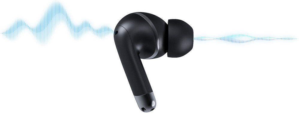 Happy Plugs Air 1 Draadloze In-Ear Oordopjes Noise Cancelling Zwart afbeelding 10
