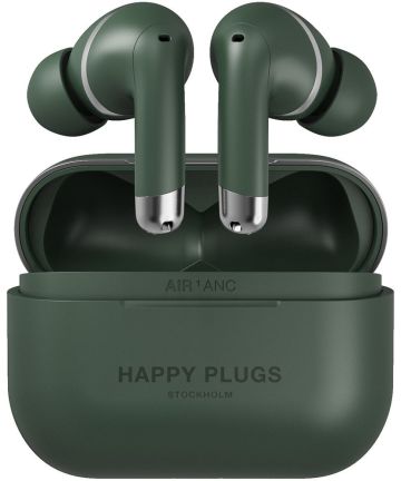 Happy Plugs Air 1 Draadloze In-Ear Oordopjes Noise Cancelling Groen Headsets